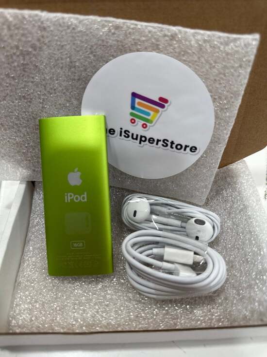 Apple iPod Nano 4th Gen 16GB Green- New Battery - 1 YR Warranty - Picture 3 of 5